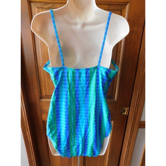 ISLANDER One Piece SWIMSUIT Swim wear Size 18 High Cut Beautiful - Picture 2 of 5